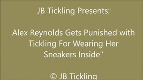 Alex Reynolds Tickled for Wearing Sneakers Inside - HD