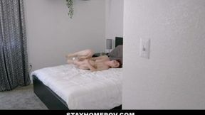 Lockdown Lockdown Lockdown - Tiny Redhead Teen Gets BBCed by Roomie (Zoe Oliver)