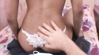 DAGFS - Black girlfriend Ashley naked cock teasing (Lickable, Malibu Candi)