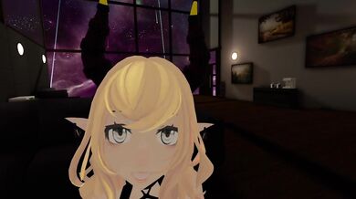I let a simp fuck me IRL, while I'm playing VRCHAT (POV)