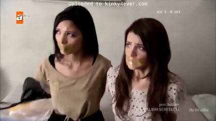 Gagged Tv Damsel 17