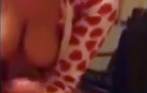British blonde chav swallows cum,  c8