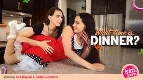 ”TGIRLS PORN - What Time Is Dinner?”