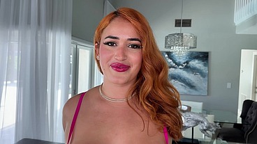 JMac Pounds Nia Bleu's Pussy & Drops a Load on her Huge Tits