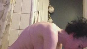 PUTTING MY CLOTHES BACK ON AFTER MY SHOWER