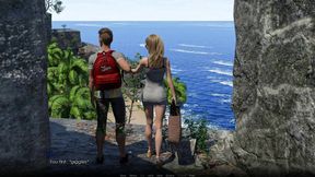 The Neverwhere Tales: Hot Fit Sexy Ass Blondie on a Private Beach in Bikini - Episode 6