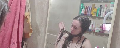Brushing Wet Hair