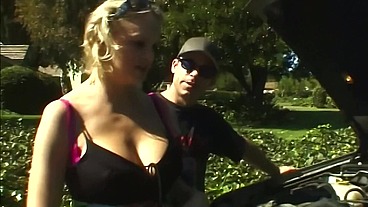 Hailey Rivers Blowjob and Cowgirl Creampie from Steve Taylor