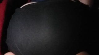 and Spanked with a Belt, Gloves, and a Purple Whip