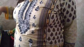 Desi Bhabhi Rough Anal Fucked by Devar in Kitchen When She Was Cocking