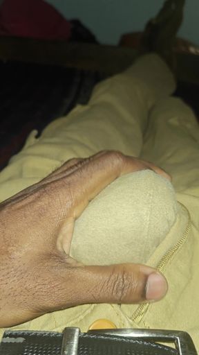 Mallu boy dick under tha pant