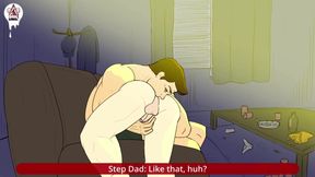 Step dad ruins his stepson raw hentai yaoi