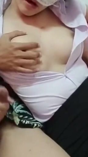 Thai hurry up and watch !! in a student uniform and moan   Clip 1