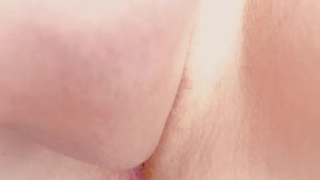 Asmr Perfect Redhair Pussy Licking Orgasm Close up