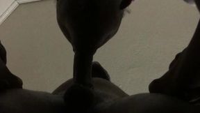 Black couple loves deepthroat and sloppy head