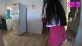 Lucky guy has full home delivery service