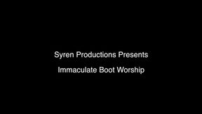 Immaculate Boot Worship (720p)