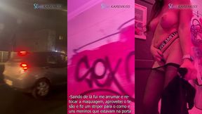 depois de uma suruba fiz um striper para o corno e os meninos