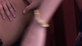 purefilmstv - asian lesbians with tight and hairy pussies in lingerie lick each other’s pussy and fuck each other with a strapon
