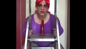 Bi Crossdresser Begs for Thick Cock — Steamy Homemade Gay Scene 18+