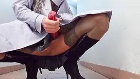 Dragon Dildo Put On And Tested On Me