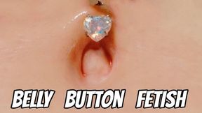 Navel Fetish Tease!Fingers, Spit, Oil on My Belly Button