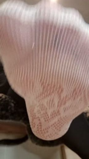 Take a close look at my lovely fishnets.