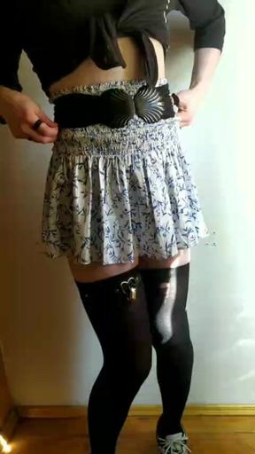 Sissy learning to seduce