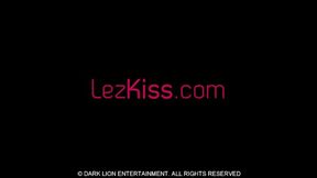 LezKiss Blonde loves deep kissing girlfriend and makes her cum