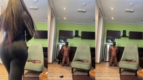 ebony african mistress femdom cbt