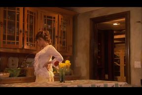 Vanessa Lane throws down some tight, wet pussy in her kitchen