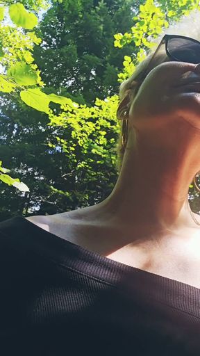 Mature Milf Looking for a stranger in the woods to suck and jerk him off thoroughly until he cums in my mouth   Clip 1