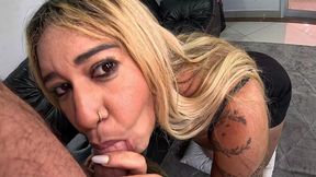 baiana do rabo gigante castiga ted em pov - raiane railay