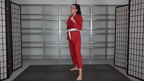 SLYYY EARNS HER YELLOW KARATE BELT (4K)