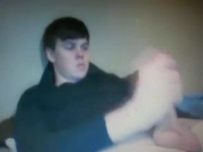 chubby young guy with huge  cock on cam