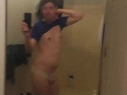 Sissy Femboy Chrissy Dances in Panties