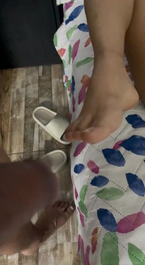 He asks me for milk, he visits him