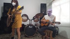 Delicious pleasure fantasizing about my music teacher! My big penis is now happy!