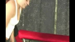 Heather has cutie worship her ass
