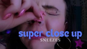 Super Close Up Sneezes - MOV