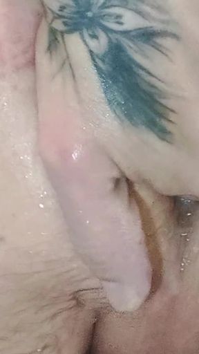 View through an anal mirror: close-up and full immersion of a meter-long   Clip 2