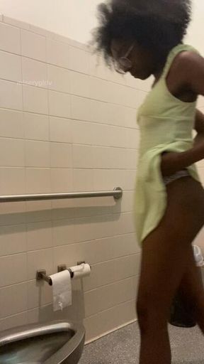 **** in the Public Bathroom at the Park