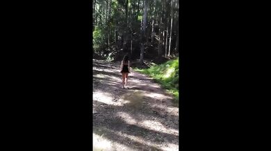 Outdoors naked letting a rough М teen use toys till I got my reward