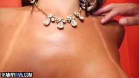 Big boobs curvy Latina shemale big ass fingered and anal fucked