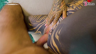 Lustfull Tattooed Girl Trinity Eclectic POV Creampie