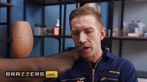 Sneaky Footjob For the Voyeur Janitor Coco Rains / Brazzers