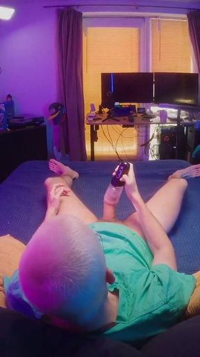 Using My Blowjob Sex Toy for the First Time Made Me Cum so Much