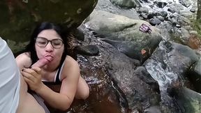 PART ONE They take me to the river and make me SUCK and CUMS ON MY FACE.. I love nature alexachris20