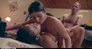 Indian horny harlots mind-boggling adult clip