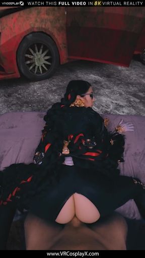 VRCosplayX It is time to be naughty With Alex Coal As Bayonetta Part 2